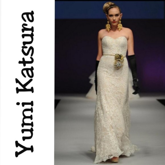 Yumi Katsura Dresses & Skirts - Yumi Katsura 'Camille Wedding Dress NWOT! S